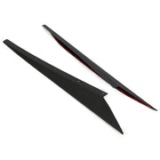 DURAFORCE Front Bumper Lip Side Skirts for Corvette C8 Z51 2020-2023 5VM Style Black