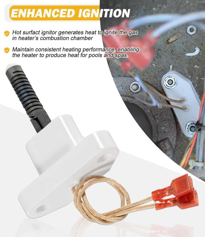 Surface Igniter Kit for Zodiac Jandy JXI 200 260 400 Pool Spa Heater