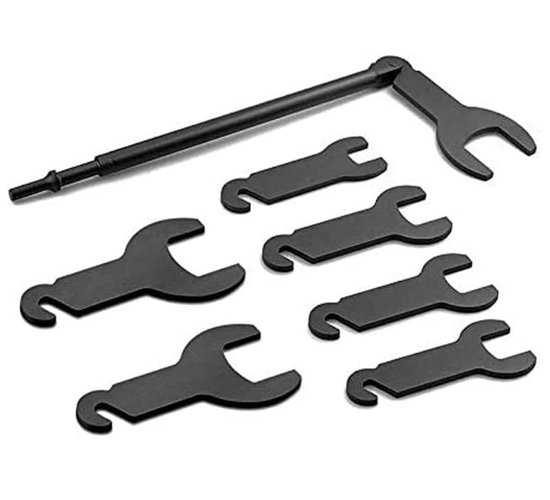 43300 Pneumatic Fan Clutch Wrench Set Removal Tool for Ford GM Chrysler Jeep 8x