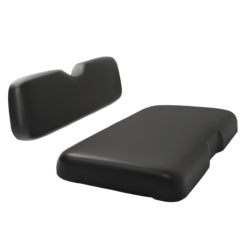 Front Seat Bottom and Backrest Kit for EZGO RXV Back Cushion Golf Cart 08+