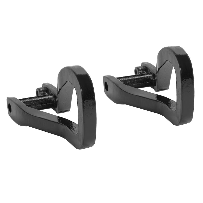 Heavy Duty Front Car Tow Hooks With Bolts for GMC Sierra 1500 2019-2026 Black