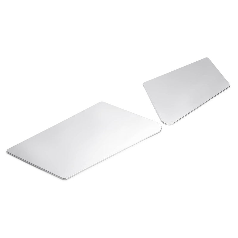 DURAFORCE Fender Chrome Headlight Hood Trim Set Left Right Side for Volvo VNL 2004-2015