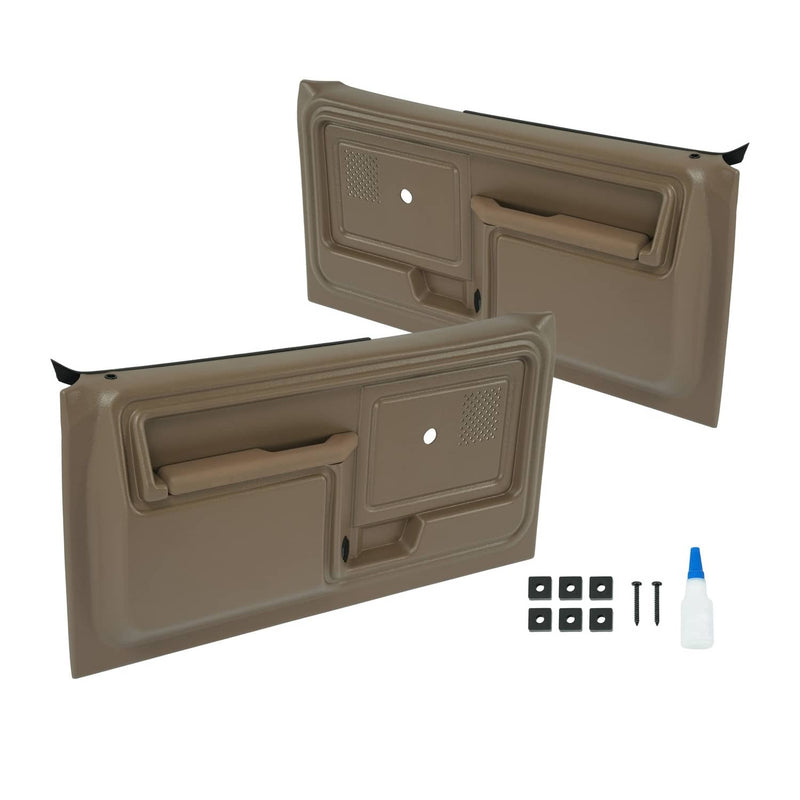 DURAFORCE Pair Inner Door Panels Replacement for Ford Truck Bronco 80-86