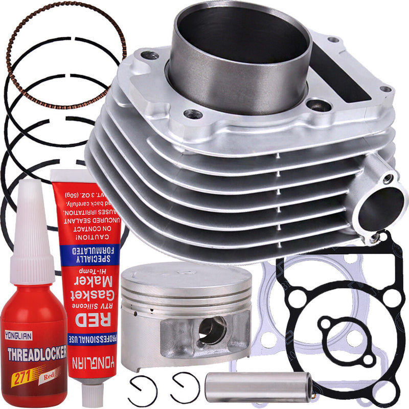 DURAFORCE Cylinder Piston Gaskets Top End Rebuild Kit for Yamaha XT225 TTR225 TTR230 ATV