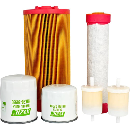 DURAFORCE Maintenance Filter Kit for Kubota ZD326 ZD331 Zero Turn Mower Filter Cleaner