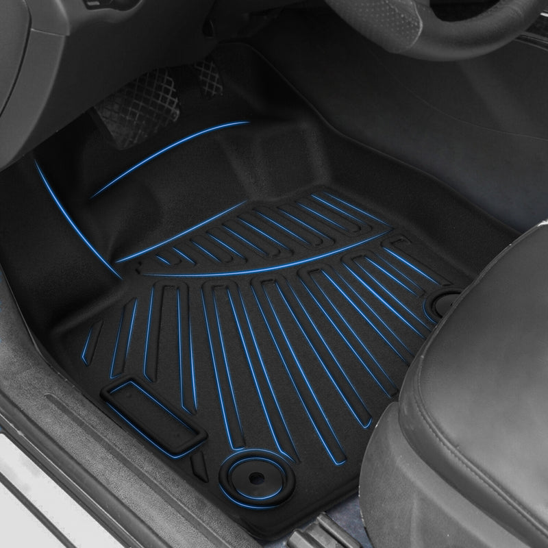 Front Floor Mats & Rear Cargo Trunk Liner for 2015-24 2025 Ford Edge Waterproof