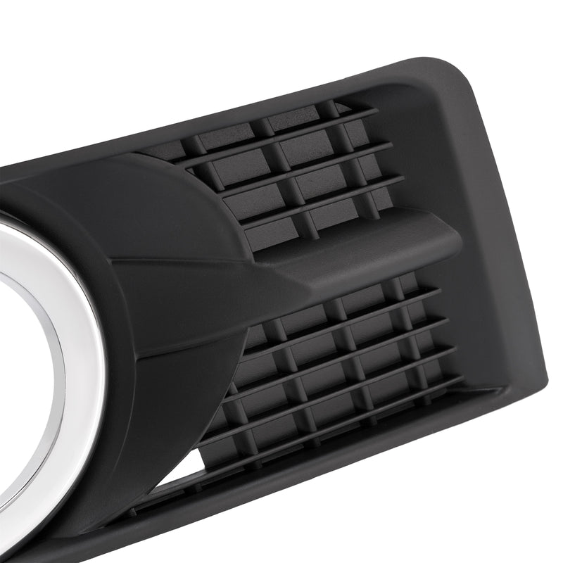 Left And Right Side Fog Light Cover Bezel Trim Chrome for Cadillac SRX 2010-2016