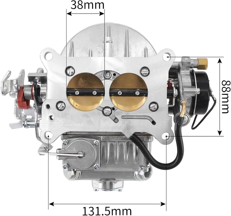 0-80350 2300 350CFM Street Avenger 2-barrel Carburetor for Holley Electric Choke