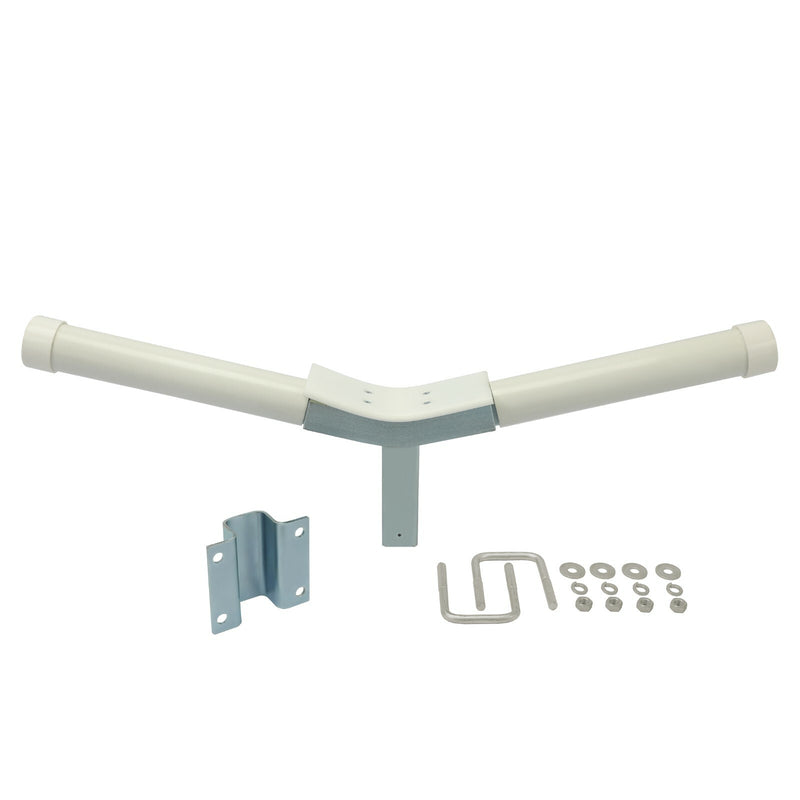 Zinc-Plated Boat Trailer PVC Y V Guide On Bow Rest Centering Support Kit