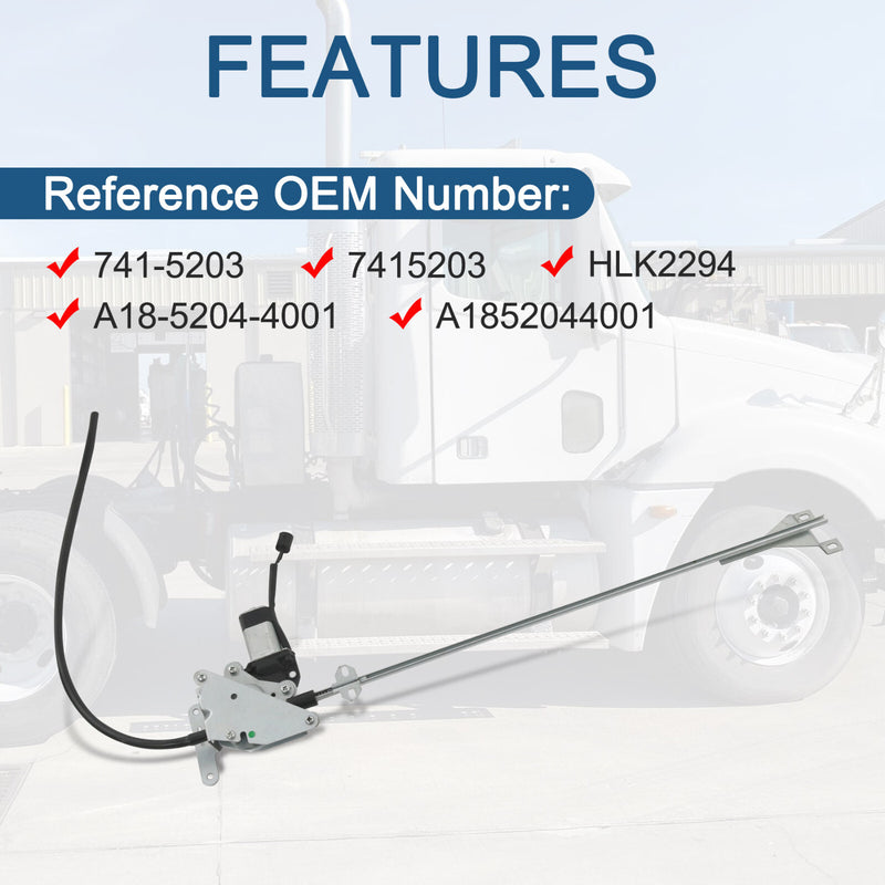 Front Right Power Window Regulator with Motor for Freightliner Century Class