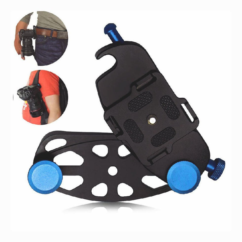 DSLR Camera Waist Belt Clip Quick Release Hanging Buckle Backpack Strap Mount