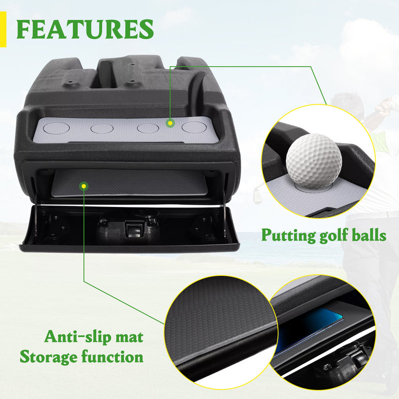 For Club Car Onward Tempo 2017-Up Precedent 2011-Up Locking Glove Box Lid