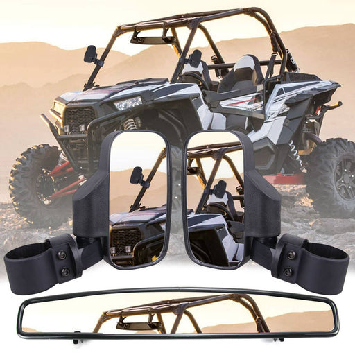 DURAFORCE UTV Soft Rear Back Windshield Window for Yamaha Rhino 450 660 700 Massimo MSU500