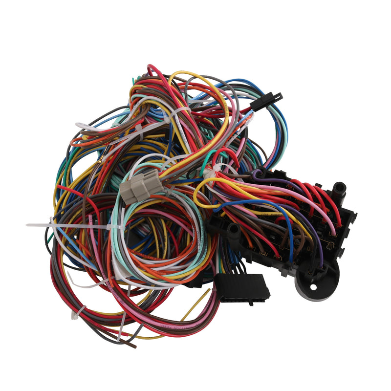 Universal 22 Circuit Wiring Harness Street Hot Rod Custom Wire Kit XL Wires