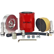 DURAFORCE 121003 HS Fuel Filter Conversion Kit for Ford 2011-2025 6.7L Power Stroke Diesel