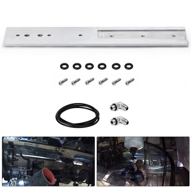 Aluminum Billet Tappet Cover Kit for Cummins Dodge Ram 5.9L 12/24v 89-02