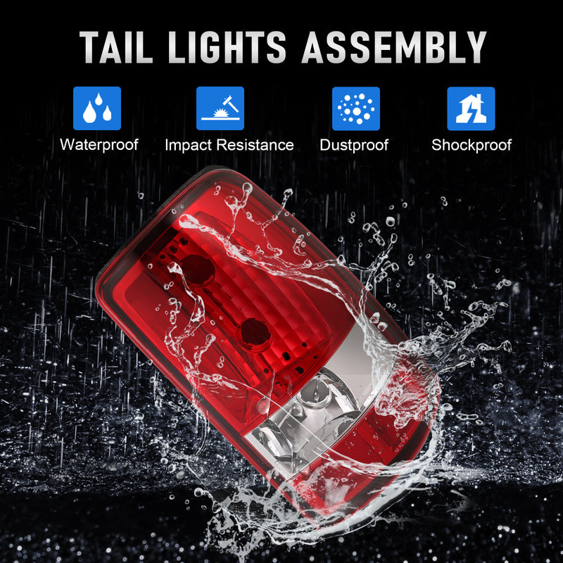 Red Tail Lights Brake Lamps for Chevy Suburban Tahoe GMC Yukon XL