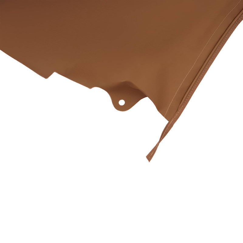 DURAFORCE Convertible Soft Top & Heated Glass Window for Toyota Solara 2004-2009 Brown