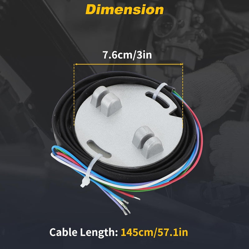 53-644 Programmable Single Fire Electronic Ignition Module for Harley Dyna
