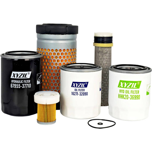 DURAFORCE 77700-03364 Maintenance Filter Kit for Kubota HH150-32094 6C060-99410 V1505