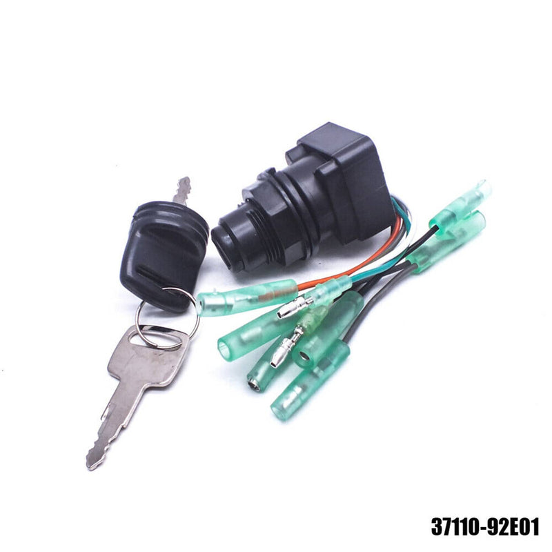 DURAFORCE 37110-99E00 92E01 Ignition Key Switch Assembly Control Box for Suzuki Outboard