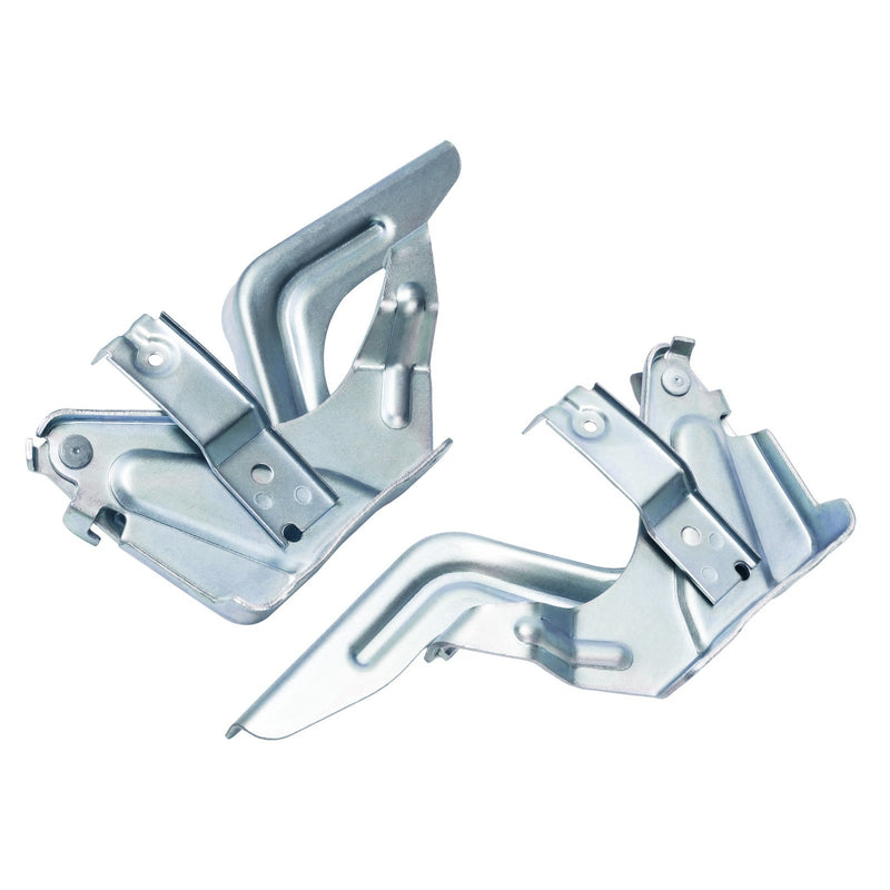 Hood Hinges Galvanized Silvery Left Right Side for Nissan Kicks 2018-2023