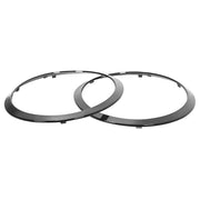 DURAFORCE Black Headlight Trims Ring Bezels Cover for Mini Cooper R55 R56 2007-2015 Pair