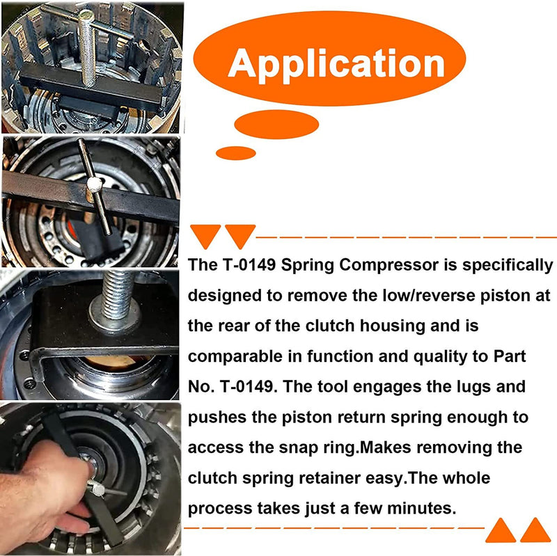 T-0149 Input Clutch Housing Spring Compressor Tool for GM 700R4 4L60E 4L65E 4L70