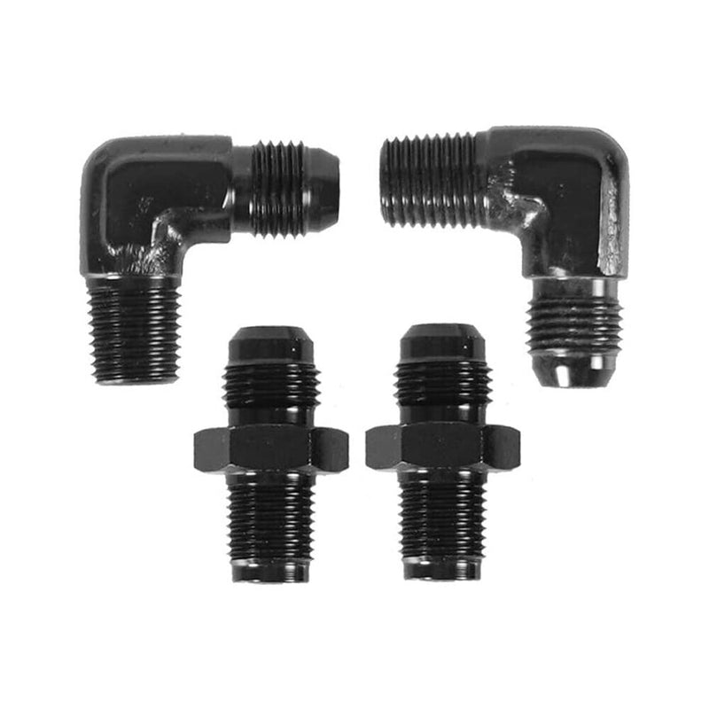 4L60E 4L65E TH350 TH400 Transmission Cooler 6AN Hose Line Kit for GM Automatic