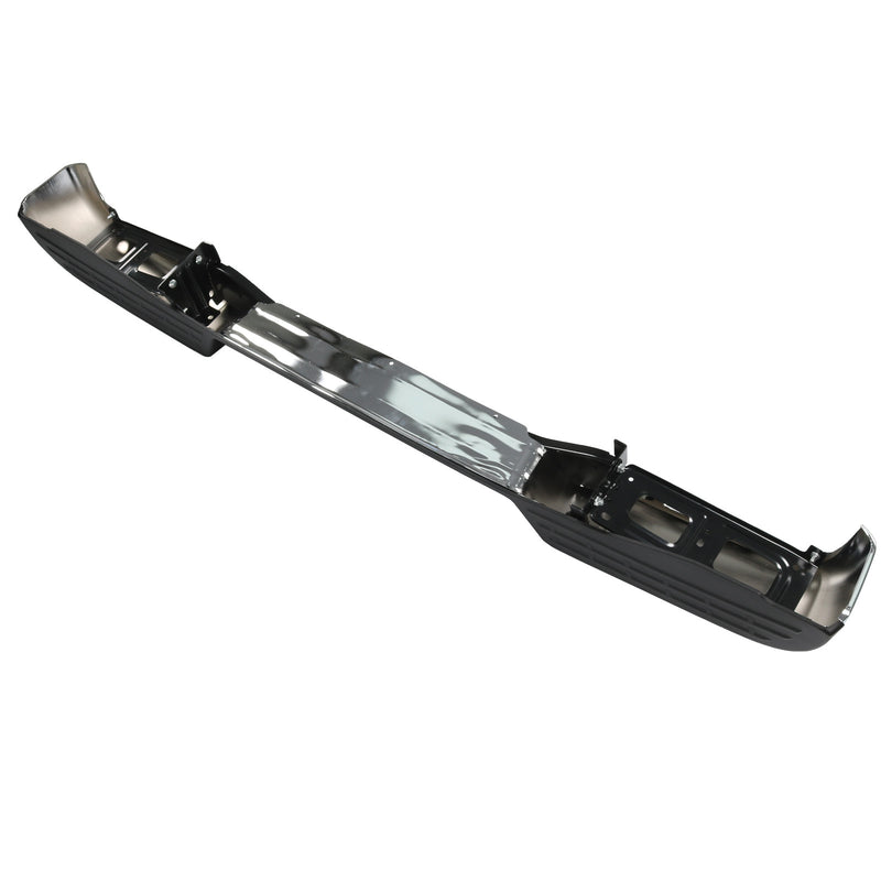 Rear Bumper Assembly for Nissan NV1500 NV2500 NV3500 2012-2021 W/O Sensor Chrome