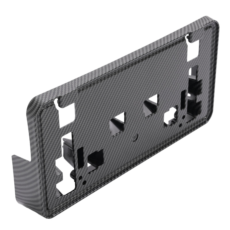 Front License Plate Mount Holder Carbon Style for Ford F-150 F150 2021-2023