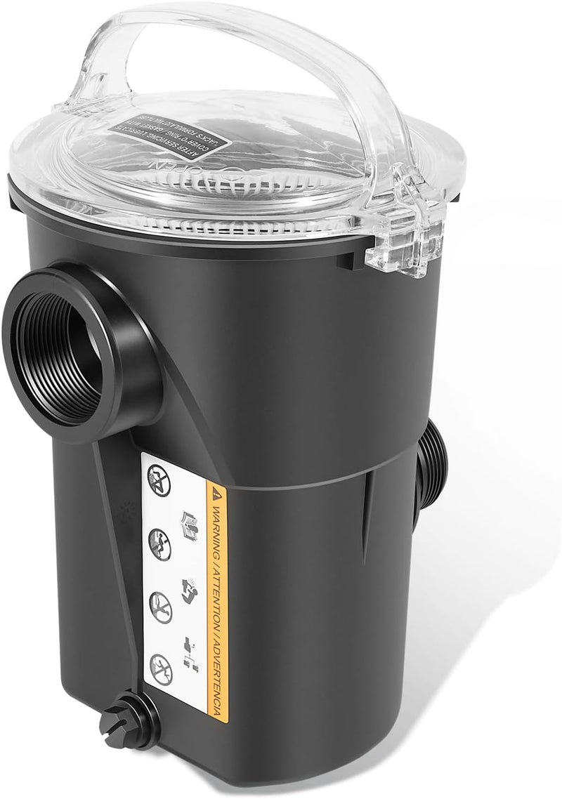 PowerFlo LX Pump Strainer Housing With Lip Basket O-Ring for Hayward