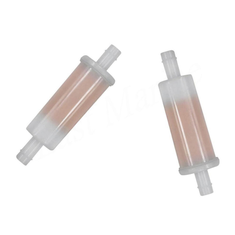 3/8" Fuel Filter for OMC Johnson Evinrude 398319 802128A1 2 Pieces