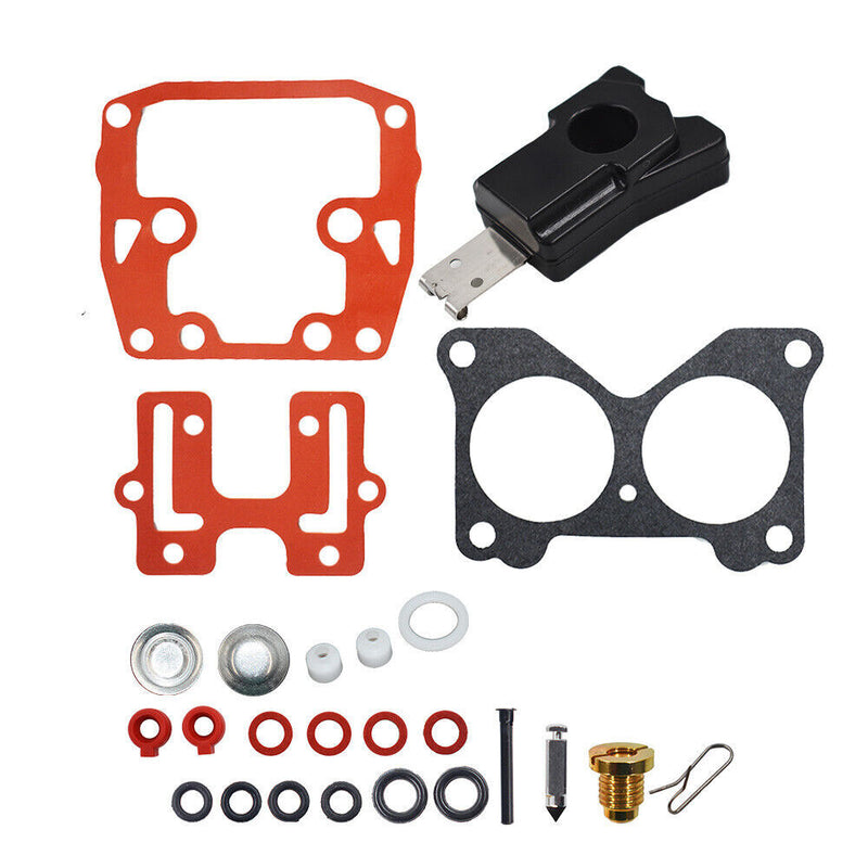 Carburetor Rebuild Kit for Johnson Evinrude V6 150 155 175 185 200 235 HP 1 Pack
