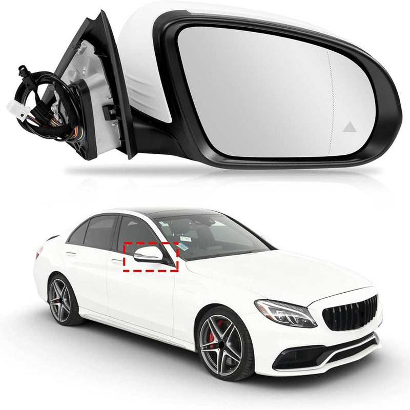 Heated Blind Spot Side Mirror for Mercedes GLC Class GLC300 2016-2021 Right