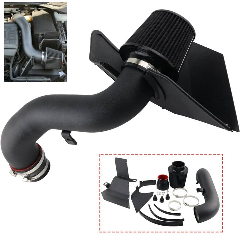 Cold Air Intake Heat Shield Kit with Filter for VW Golf GTi R 1.8T 2.0T