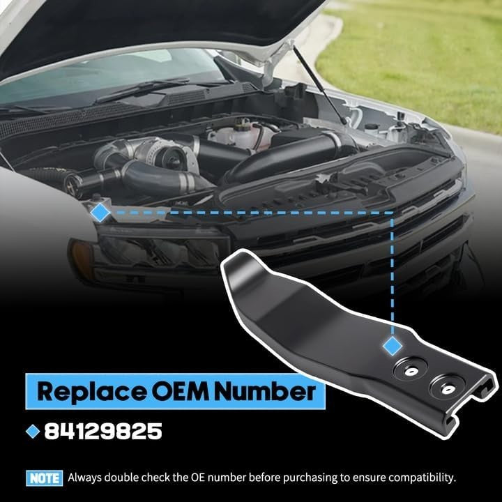 Hood Latch Release Handle for Chevy Silverado Sierra 1500 2019-2025 84129825