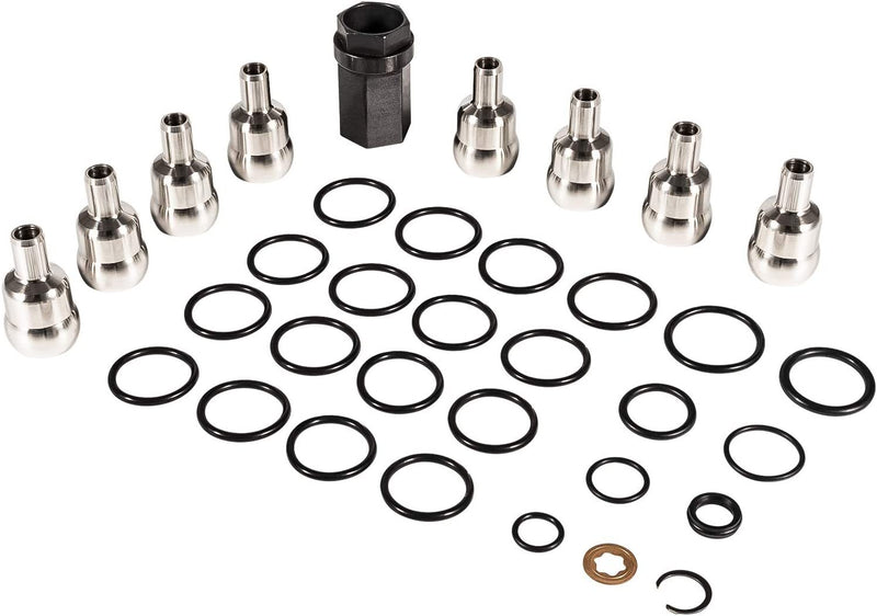 Oil Rail Ball Tube O-Rings Repair Kit for Ford 6.0L 2003-2007 Injector Seal