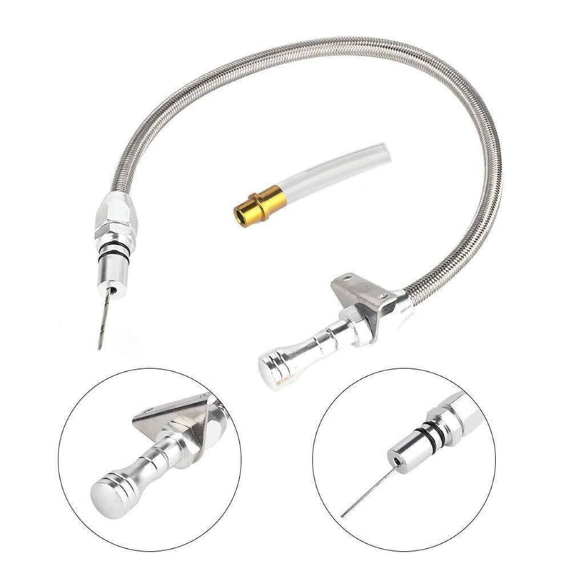 Flexible Stainless Transmission Dipstick for GM Chevy TH350 TH400 Turbo SBC BBC