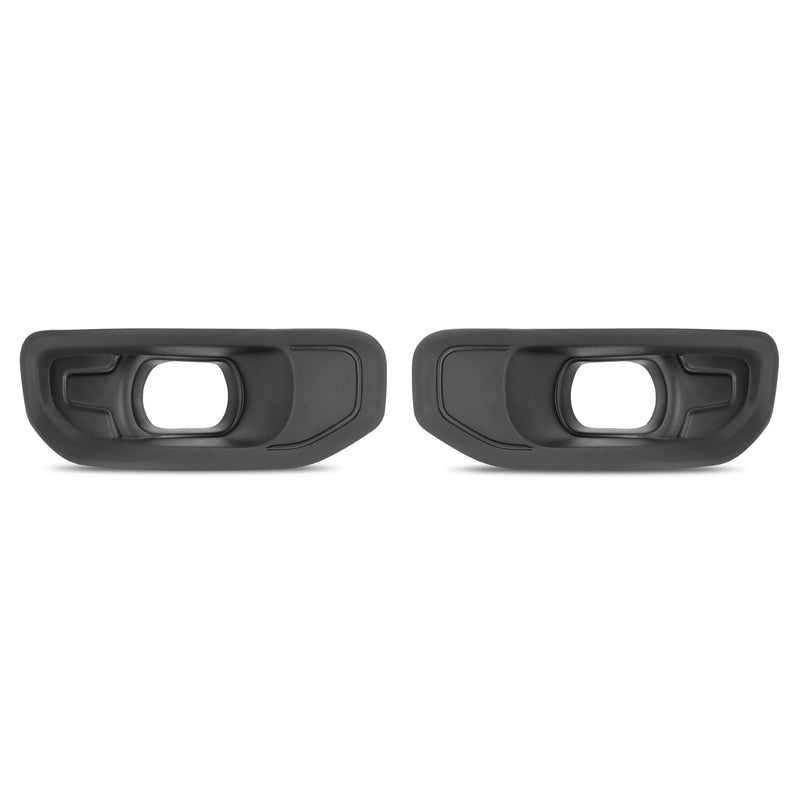 Front Fog Light Lamp Bezel Kit for Ram 1500 2019-2024 Driver Passenger Side