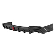 DURAFORCE Rear Bumper Diffuser Corner Spat With LED Light for Honda Civic 22-26 Black