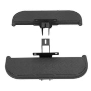 DURAFORCE Steel Side Hood Steps Running Board Nerf Bar for Jeep Wrangler JL 2018-2025 2dr