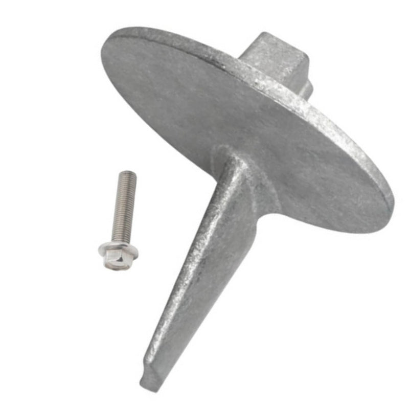 DURAFORCE 822777Q1 Zinc Trim Tab Anode And Bolt for MerCruiser And for Mercury 18-6014A