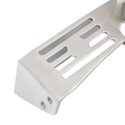 DURAFORCE Silver Front Fender Light Bracket Double JJ Blinker Bar for Peterbilt 389 388