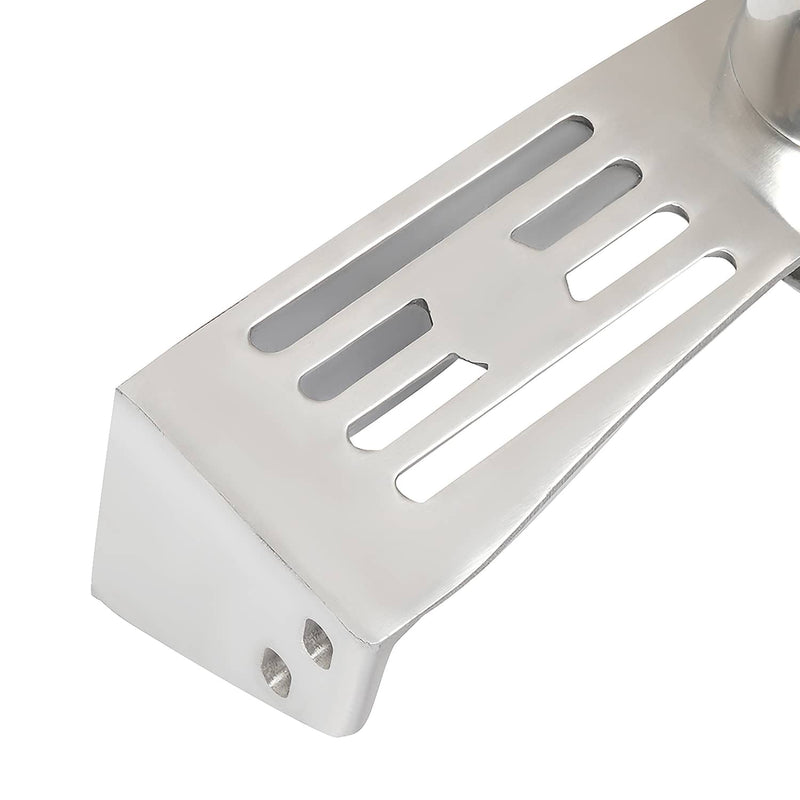 DURAFORCE Silver Front Fender Light Bracket Double JJ Blinker Bar for Peterbilt 389 388