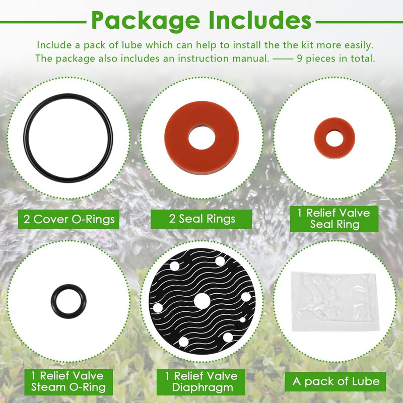 RK34-975XLR Rubber Repair Kit for Wilkins 975XL 975XL2 8Pcs