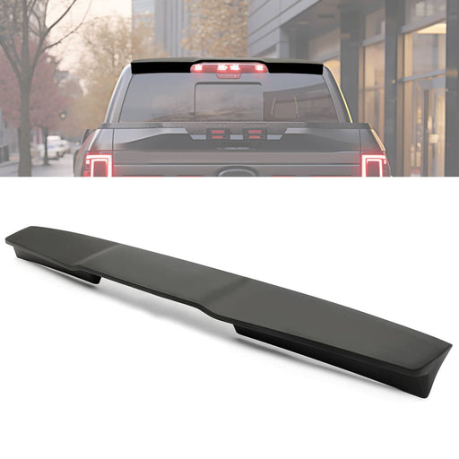 DURAFORCE Black Cab Wing Rear Window Trunk Roof Spoiler Lip for Ford F-150 F150 2015-2020