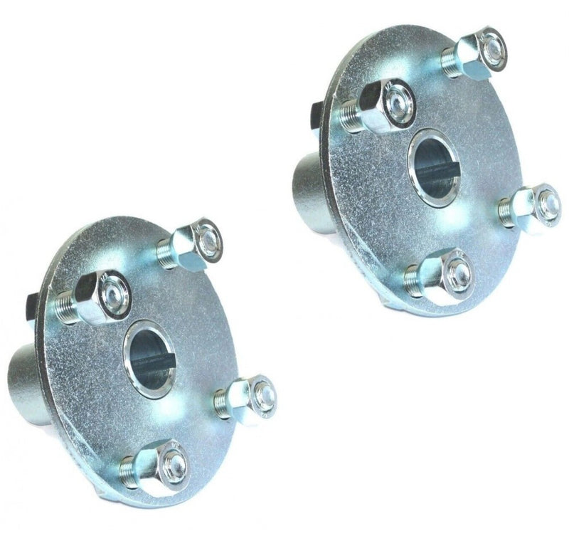 DURAFORCE 4x4 Lug 1in Live Axle Hubs for 1005 Rims 8x7 with 18x8.50-8 Tires 2 Pack