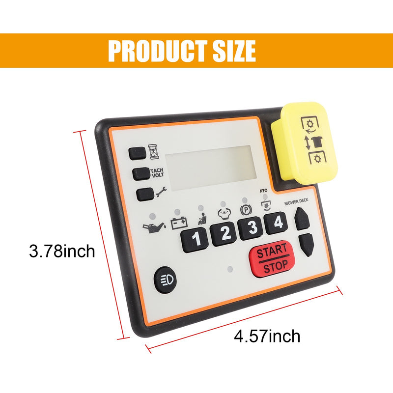 486-0057-00 Control Panel Console Keypad for Spartan Mowers EFI KGZ XD Zero Turn
