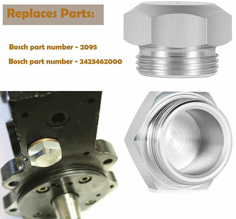Rack Cap Plug for 1994-1998 Dodge Cummins P7100 Injection Pumps 2500 3500